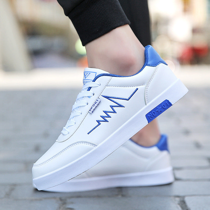 Los zapatos 8611-Azul son cuero sintético, excelente resistencia y duración. Cuentan con suela plana, antideslizante y logo bordado. El interior está relleno de tejido de algodón para mayor comodidad y cinta clásica para un calzado casual y cómodo. Impermeables con una excelente duración.