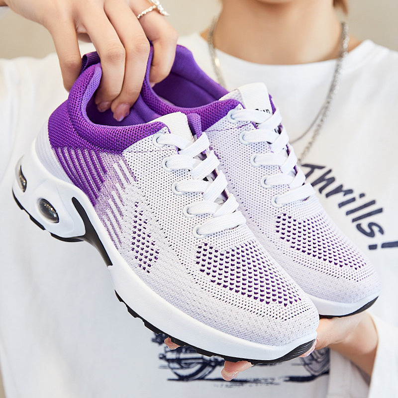 G-815 Morado los zapatos más transpirables y ligeros para cualquier actividad diaria. Dotados de un tejido de malla recubierto de alta calidad, cordones clásicos, estilo unisex. Con una suela antideslizable con burbujas de aire para un mejor confort. Estos zapatos son una excelente opción tanto para el deporte como para el paseo o el trabajo. ¡Combínalos con jeans casuales o ropa deportiva para lucir con estilo!