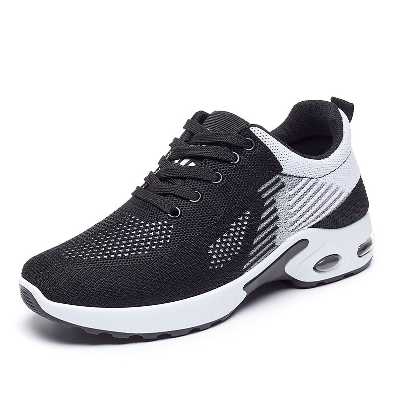 G-815 Negro los zapatos más transpirables y ligeros para cualquier actividad diaria. Dotados de un tejido de malla recubierto de alta calidad, cordones clásicos, estilo unisex. Con una suela antideslizable con burbujas de aire para un mejor confort. Estos zapatos son una excelente opción tanto para el deporte como para el paseo o el trabajo. ¡Combínalos con jeans casuales o ropa deportiva para lucir con estilo!