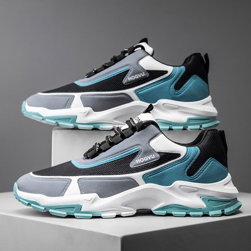 Los deportivos 197-Verde ofrecen una malla transpirable para una mejor comodidad al correr. Fabricados con cuero sintético y cordones elásticos, estos zapatos tienen la tendencia moderna y un forro interior de algodón para proteger tus pies. ¡Ideal para aquellos que aman el deporte!