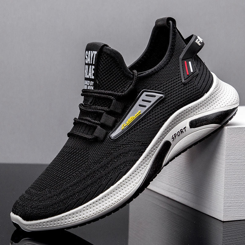 Disfruta la temporada con los zapatos casuales C-26-Negro. Hechos con un tejido de mosca transpirable, estos zapatos se adaptan perfectamente al pie. La suela de caucho y el estilo fino y elegante se unen para ofrecerte la comodidad que necesitas y una apariencia moderna para acompañar tus looks de verano.