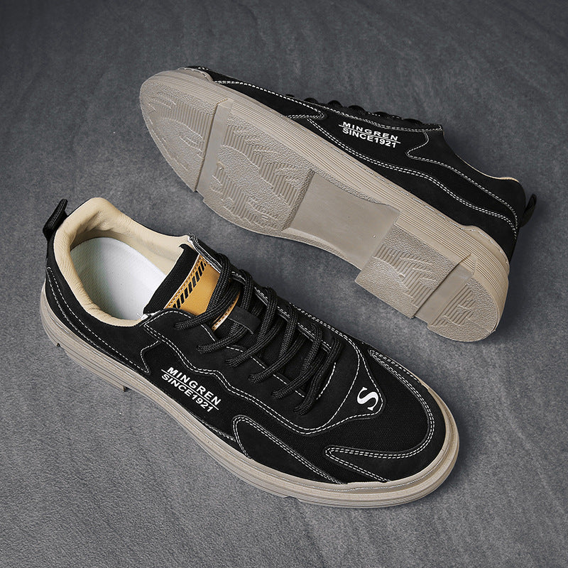 021-Negro. Es la zapatilla perfecta para llevar todos los días. Diseñada con una combinación de cuero sintético y malla, de suela de goma de alta tracción, esta zapatilla ofrece un estilo casual a la moda para conseguir un look moderno. costuradas que resaltan su estilo