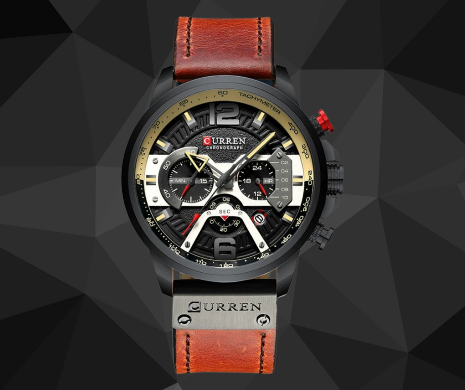 Este Reloj 8329-Corinto es perfecto para uso diario o ejercicio al aire libre. Cuenta con funcionalidades como cronógrafo, resistencia al agua a 3 m y una correa hipoalergénica de lujo para mayor confort. Todas sus manecillas y subesferas son funcionales, hecho de acero inoxidable para mayor durabilidad. Una solución perfecta para combinar con un look casual.