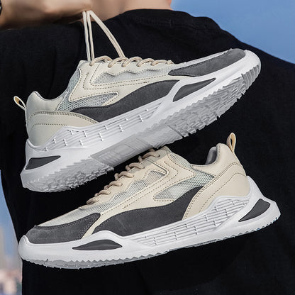 008-Beige es la elección perfecta para el senderismo y los ejercicios de interior. Está fabricado con forro de algodón, cuero sintético y piel sintética, lo que ofrece resistencia y comodidad al mismo tiempo. Sus materiales son muy respirables para mantener la frescura y la suela de EVA con talón reforzado amortigua el impacto al andar para mayor apoyo. ¡Disfruta de tu verano al aire libre sin preocupaciones!