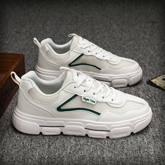 El 013 Verde es un zapato deportivo y casual fabricado con materiales de alta calidad. Su estilo redondo y suela antideslizante otorgan un ajuste óptimo mediante una excelente transpiración, gracias al forro interior de poliéster con rejilla. El material de la suela Eva ofrece mayor resistencia para caminar en cualquier terreno.