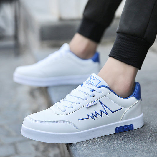 Los zapatos 8611-Azul son cuero sintético, excelente resistencia y duración. Cuentan con suela plana, antideslizante y logo bordado. El interior está relleno de tejido de algodón para mayor comodidad y cinta clásica para un calzado casual y cómodo. Impermeables con una excelente duración.
