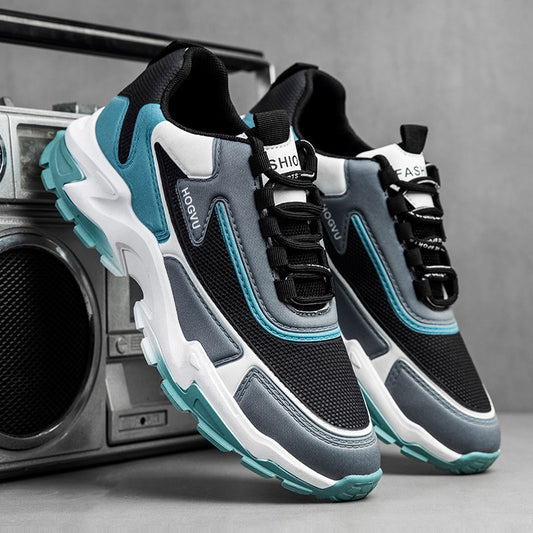 Los deportivos 197-Verde ofrecen una malla transpirable para una mejor comodidad al correr. Fabricados con cuero sintético y cordones elásticos, estos zapatos tienen la tendencia moderna y un forro interior de algodón para proteger tus pies. ¡Ideal para aquellos que aman el deporte!