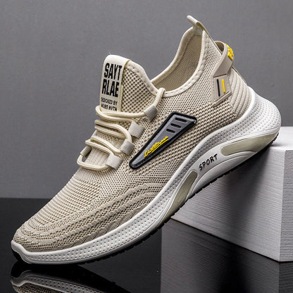 Disfruta la temporada con los zapatos casuales C-26-Beige. Hechos con un tejido de mosca transpirable, estos zapatos se adaptan perfectamente al pie. La suela de caucho y el estilo fino y elegante se unen para ofrecerte la comodidad que necesitas y una apariencia moderna para acompañar tus looks de verano.