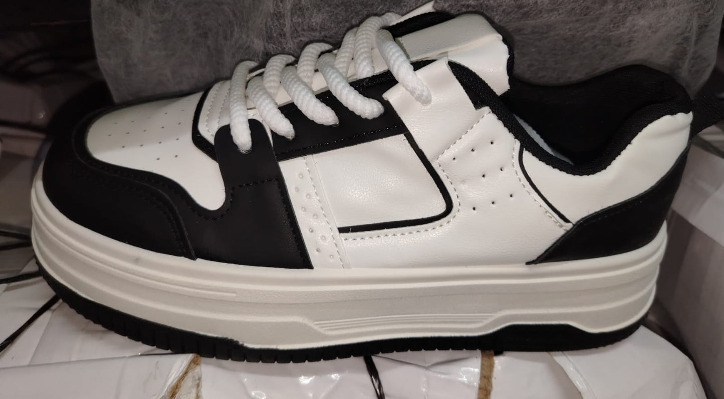 612 Negro con blanco