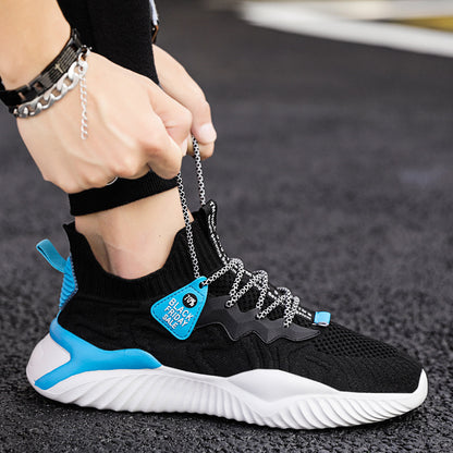 Los zapatos 903-Negro tienen suela de Eva, cordones elásticos y transpirables, una malla de aire para mantener los pies frescos y un tratamiento antiolores. Estos zapatos también ofrecen un aumento de la altura, absorben el sudor y absorben los golpes. Son ligeros y resistentes al desgaste, ideales para correr, trotar o caminar con comodidad y estilo encantador.